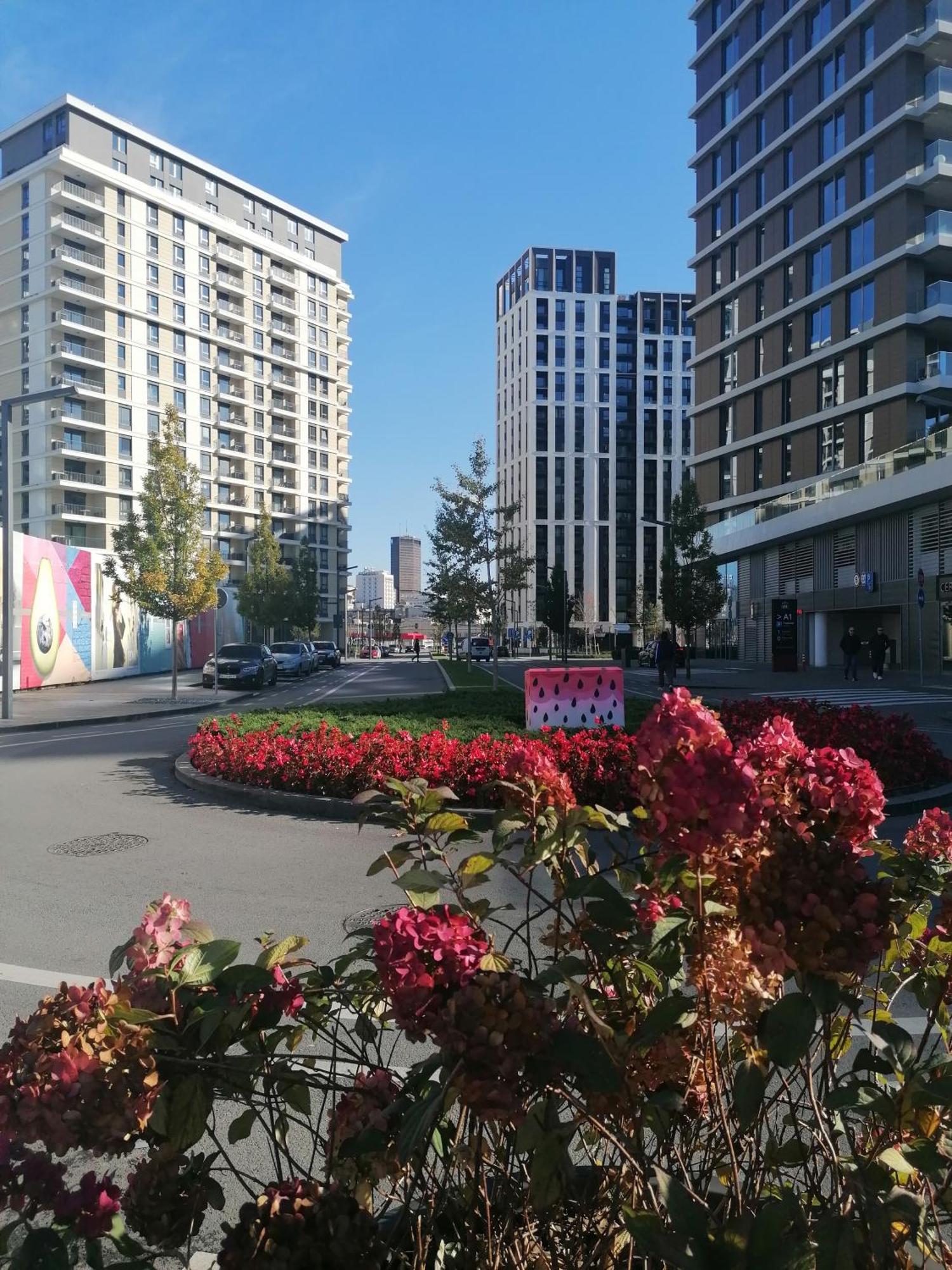 Belgrade Waterfront Cozy Symphony 2 Lägenhet Sajmiste Exteriör bild